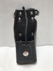 1505758v09 Motorola Leather Holster With Swivel And Belt Loop For Ht