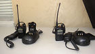 2-way Bc-slx Ritron Lot Of 2 Portable Radios Speaker Microphone Xtra Battery