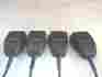 344a4528p55 Ge Lot Of 4 5 Pin Two Way Radio Microphones