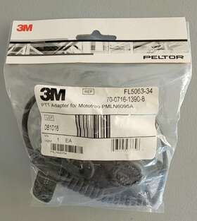 Pmln6095a 3m Peltor Fl5063-34 Adapter Motorola Trbo #pmln6095a