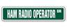 746507015917 Signmission Ham Radio Operator Aluminum Street Sign Two