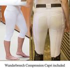 A409 Fits Performax White Zip Front Full Seat Deerskin Breech With