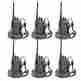 Bf-888s Bf888s Baofeng Two Way Radios Walkie Talkie Pack Of 6 Earpieces Emergency Alarm 16 Channels New
