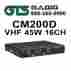 Cm200d Motorola Vhf 45w 16ch Digital Mobile Two-way Radio For Fire Ems Police