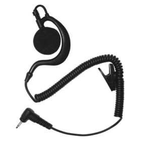Ep2bcls Earphone Connection Earhook Listen Only Earpiece Black