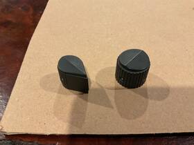 Ehc Raytheon Ms91528-2n2b And Ms91528-1k2b Plastic Control Knob