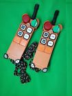 F21-4s-tx Telecrane Radio Remote Control Transmitters Lot Untested