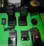 H43gnu1120bn Radius Motorola P50 2 Way Radio Set Walkie-talkie W Leather Cases