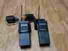H44qpu7120bn P100 Motorola 2 Uhf Radius Handheld Radios With Chargers