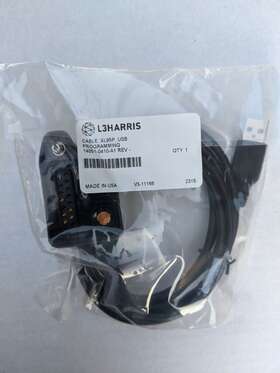 14051-0410-a1 Harris Xl-45p Xl-95p Programming Cable