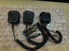 Mc-011617-483 Harris 3 X Speaker Mic Microphone For 2way Radio Lot