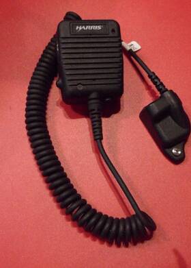 Harris Mc-023933-002 Speaker Microphone M/a-com P5300/p5400/p5500/p7300 Xg-75