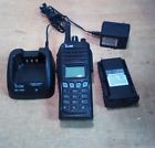 Ic-f14161dt Icom Hand Held Way Radio With Charging Station Ac Adapter
