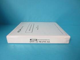 5951-800200 Jps Communications Communication Dsp Signal To Noise Voter Operation Manual Snv-12
