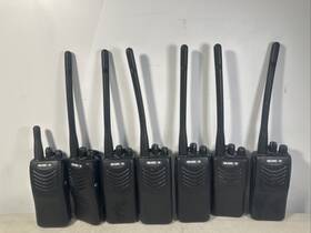 Bc200v Kenwood Lot Of 7 Bearcom Vhf Gm Transceiver / No Charger Free Shipping