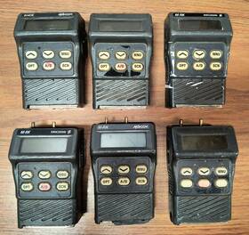 Pk3xcx Macom Lot Of 6 - Ge Ericsson M/a-com Mrk M-rk Portable Uhf Radio Read Listing