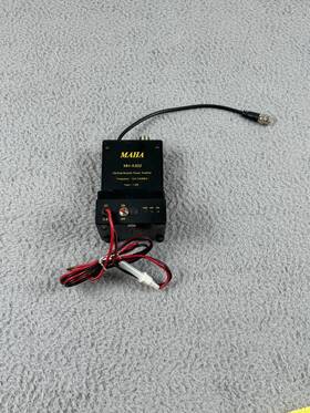 Maha Mh-a102 Mh A302 Power Amplifier Docking Booster Black Tested Working