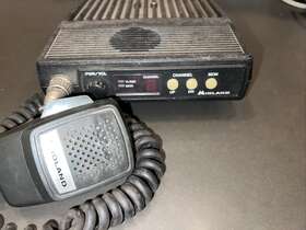 70-1526b Midland Lmb Uhf 450-470mhz 25w 8 Channel Radio Power Tested With Mic