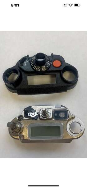 0104072j01 Motorola Apx6000/7000 Original Top Control Module Black Plastic Bezel Cover X1