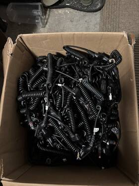 Motorola 30009402001 Lot Of 97 Oem Xe500 Xe Rsm Replacement Cables -30009402001