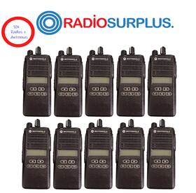 Aah65sdh9aa2an Motorola 10 X Cp185 Sets - See Description