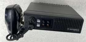 D33mja1304bk Motorola Max Trac 50 2 Channel Vhf Radio Transciever Microphone