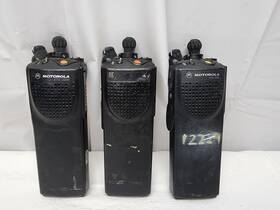 Motorola H09sdc0pw5bn Lot Of 3 Xts3000 Uhf 450-520mhz