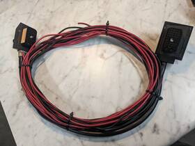 Hkn4304a Motorola Wiring Harness T-connector Cable Assembly Radio Equip Siren Pa