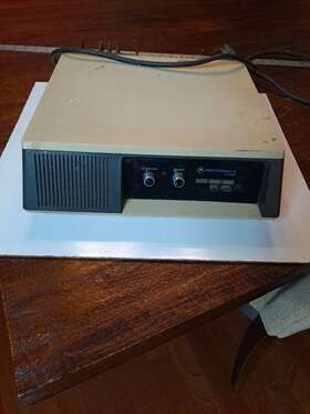 L43trk3102ah Motorola Vintage Flexar Two-way Radio For Parts Only No Handset