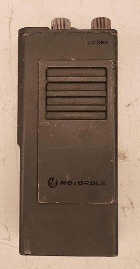 Mx360s Motorola 48ch Des Multi Pl This Was Used By Nypd Or La In The 70 Inch S