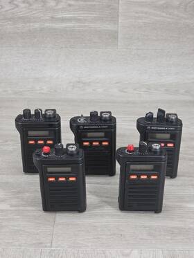 Motorola N34saj7139cn Lot Of 5 Saber Gmrs Untested