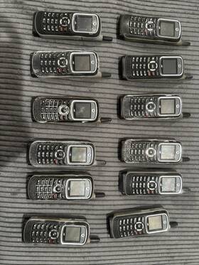 Motorola Nwf1335a00 Lot Of 12 I365 Wireless Rugged Mobile Phone Radio H01xan6jr5an