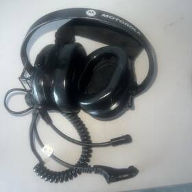 Motorola Pmln5275c Heavy Duty Headset Behind-the-neck Earmuff 24 Db Nrr Noise Ca