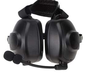 Pmln6760a Motorola Oem Headset Push To Talk.voice Cancellation. Heavy Duty