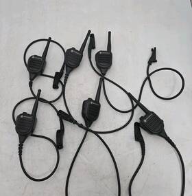 Pmmn4061a Motorola Pmmn061a Lot Of 6 U Remote Speaker Microphone Untested
