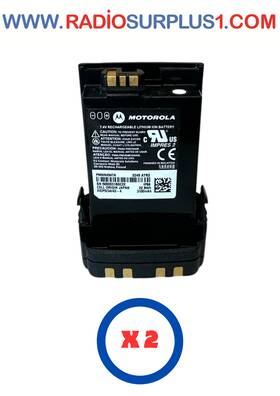 Motorola Pmnn4547 2 X Impres Li-ion 3100 Mah For Apx6000 Apx7000 Apx8000