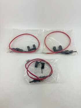 Tkn6458a Motorola Oem Power Cable And Fuse Kit Lot Of 3