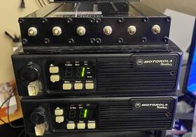 Tx-d44lra77a5dk Motorola Radius Uhf Repeater Rx 25w And Tx 40w With Duplexer