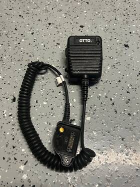 V2-r2er1212 Otto Speaker Microphone Mic For Harris Macom P5300 P5400 Xg-75 Xg25p