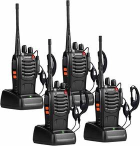 Pyxton 888xt Pxton Walkie Talkies Long Range For Adults With Earpieces 16 Channel Walky Talky