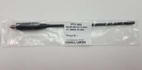 Spen14832 Radiall Larsen Larson 1/2 Whip Antenna End Fed Half Wave W Md Connector