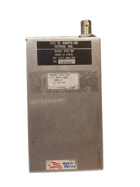 Ritron Dtx-150 Vhf Telemetry Data Tx And Rx