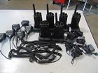 Ru2020bkf2aa Motorola Channel Uhf Two Way Radios Chargers Lapel Microphones