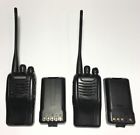 Tk-3360-k Tk3360-k Kenwood Two Walkie Talkies With Batteries Untested As Is Tk-3360-k Tk3360-k Kenwood Two Walkie Talkies With Batteries Untested As Is