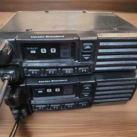 Vertex Vx-2100-do-25 Lot Of 2 Motorola Standard Vhf 146-174mhz 25w Radio 8ch