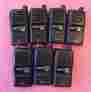 Xu-100 Bc10 Tekk Lot Of 7 Bearcom Two-way Radios Uhf Ijk