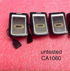 Zebra Ca1060 Untested 3x Genuine Motorola Wireless Team Badge As Is