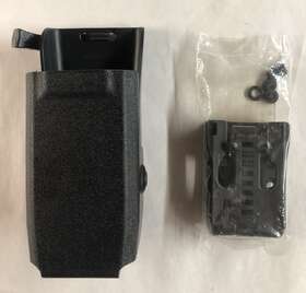 Z9-5029-blk-tek Zero 9 Radio Holster For Harris Xl-185/xl-200 Lte With Extended Battery Module