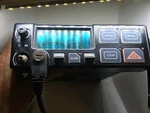 M/a-com Macom Model D28LPX Two-way Radio With Microphone. Fixed Price $49.99.
