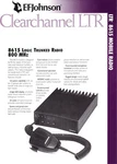 Ef Johnson 8615 800 Mhz Ltr. Fixed Price $75.00.
